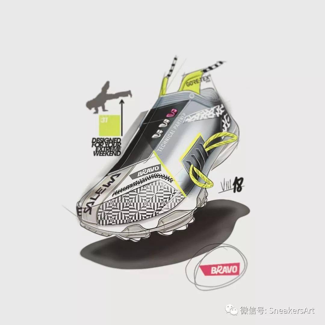 “bsports必一网页版”
鞋设丨球鞋手绘设计及球鞋插画浏览(图19)